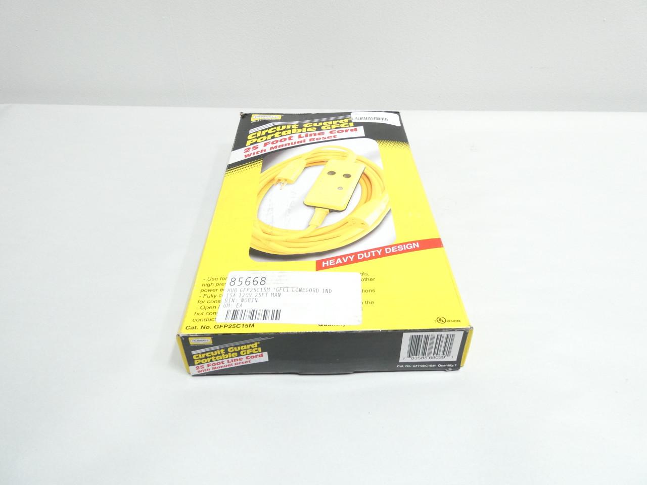 HUBBELL W-C-596G TWIST-LOCK 125V-AC 15A AMP 3W 2P RECEPTACLE PLUG