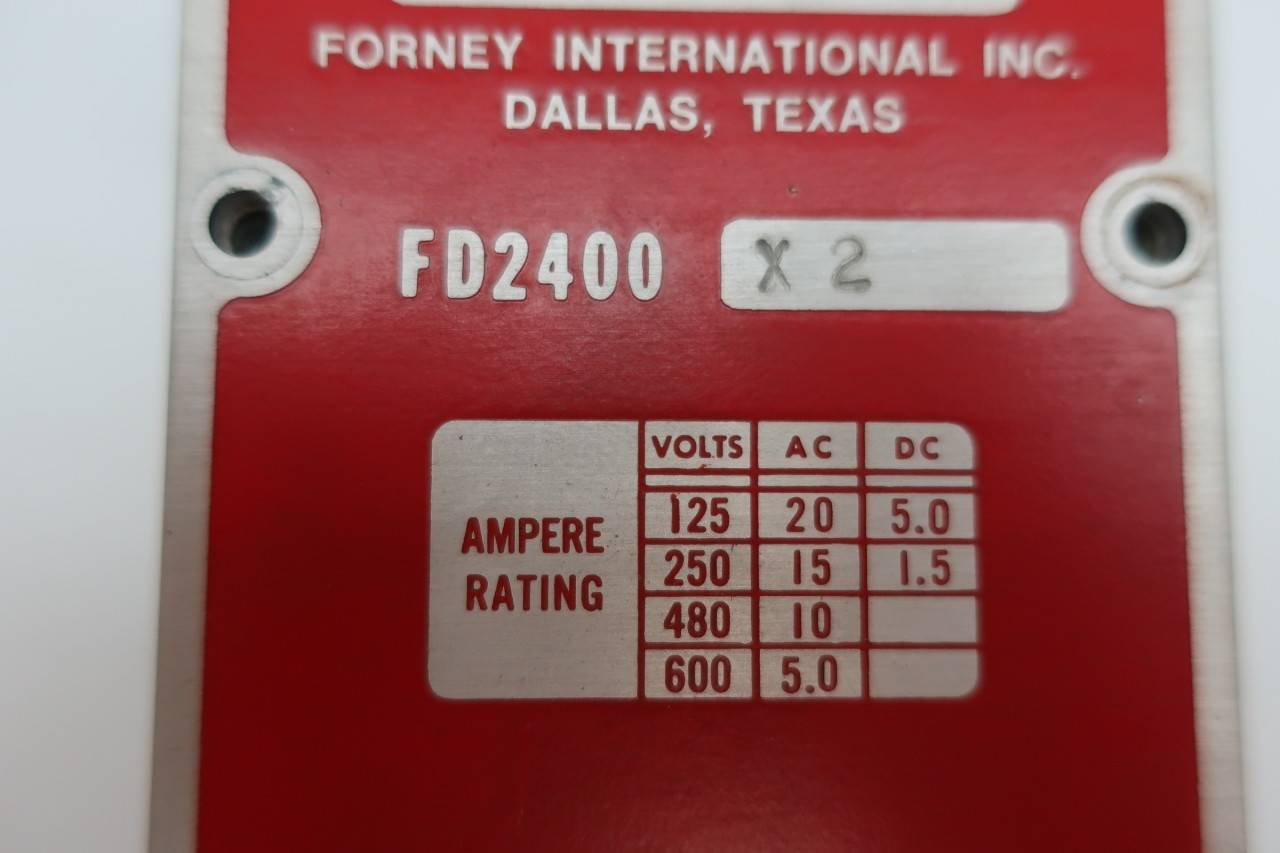 New Namco Forney Limit Switch FD2400-X-2 EA170-00081 600V EA17000081