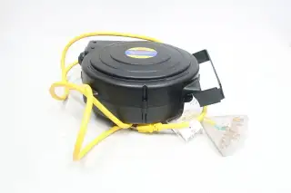 LIND EQUIPMENT LTD 8040-T 12/3AWG SJTW CORD REEL 40FT 15A 125V 1875W