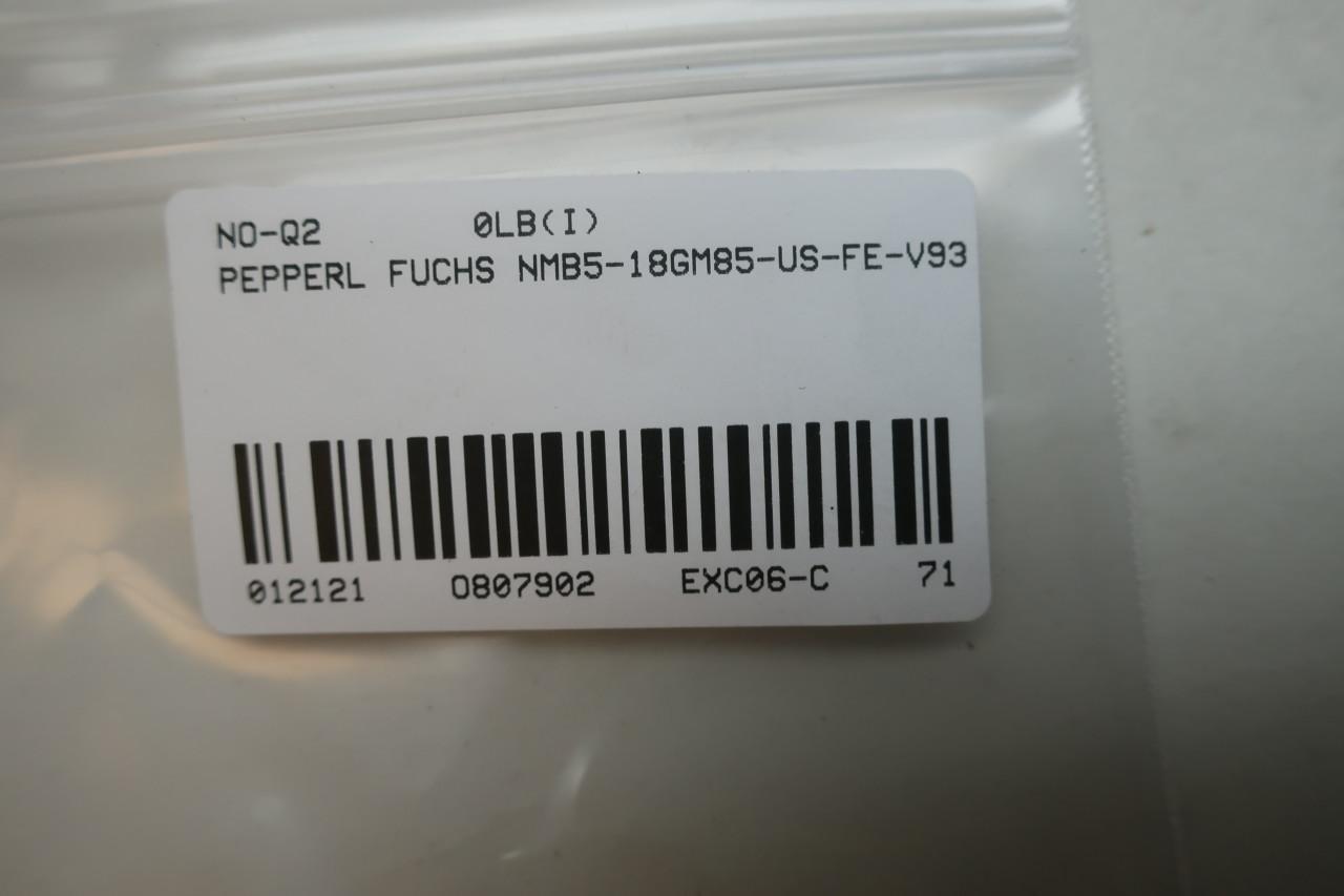 Details about   PEPPERL+FUCHS NMB3-18GM85-US-FE-V93 NSMP 
