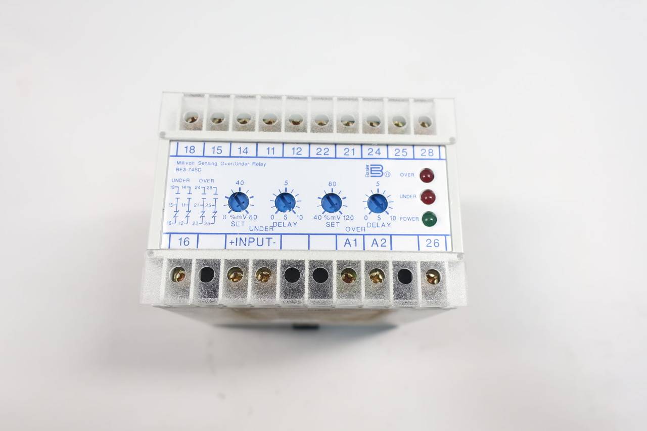 Basler Electric BE374SD7G5E3 Phase Balance Relay 24vdc