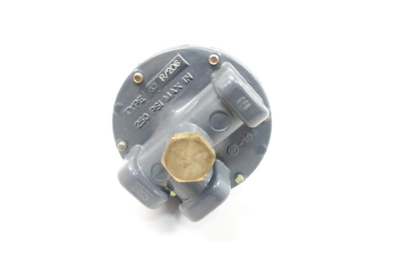 FISHER 67R/206 Pressure Regulator 250PSI 0-35PSI 1/4IN NPT FISHER 67R/206 Pressure Regulator 250PSI 0-35PSI 1/4IN NPT