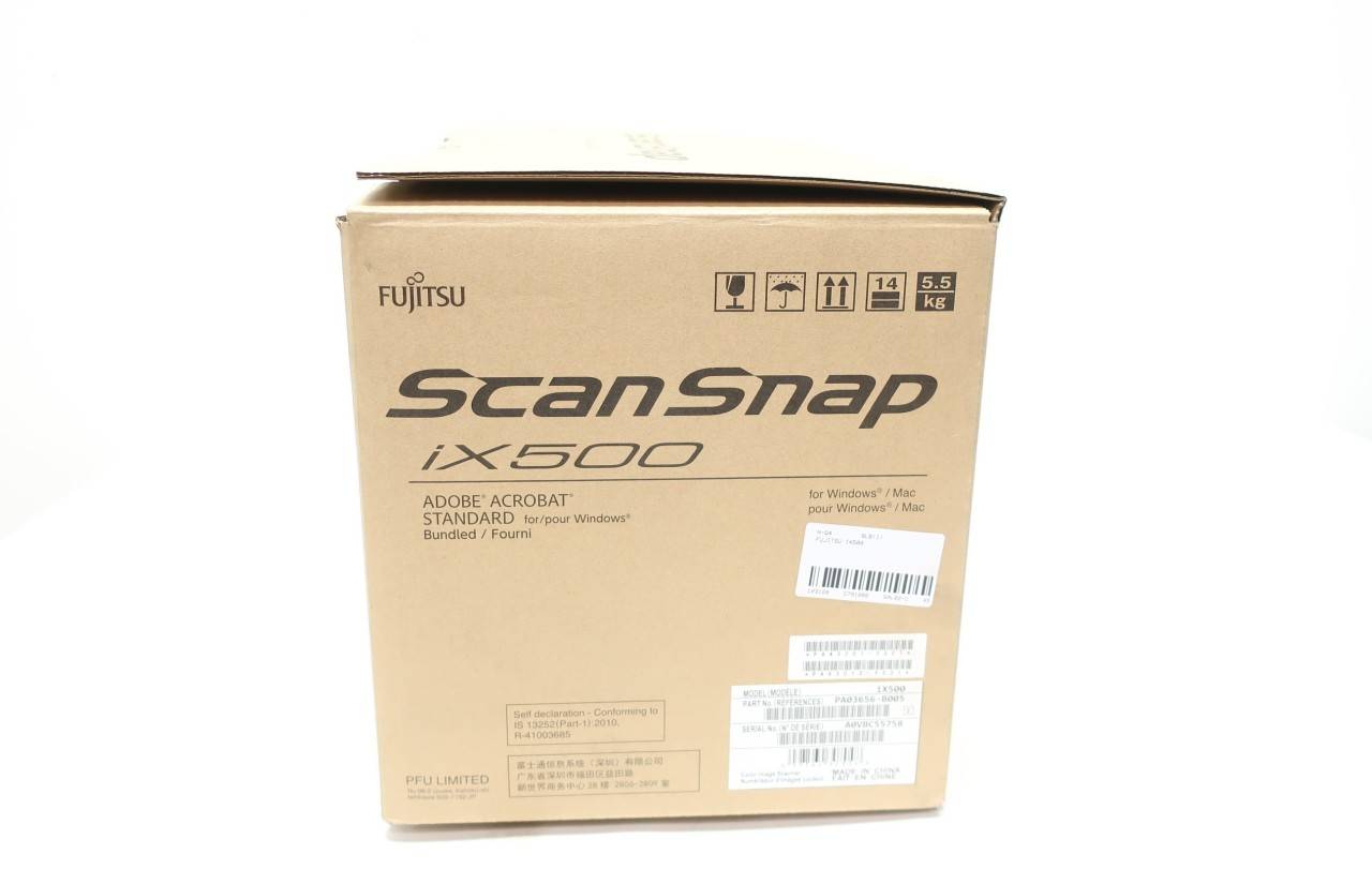 Fujitsu IX500 Scansnap Wireless Desktop Scanner