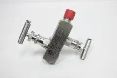 HEX VALVE HB591D3131312 INSTRUMENT MANIFOLD BLEED VALVE 1/2IN NPT