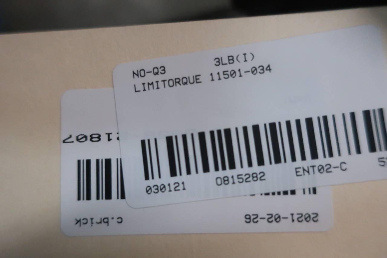 LIMITORQUE 11501-034 Torque Switch LIMITORQUE 11501-034 Torque Switch