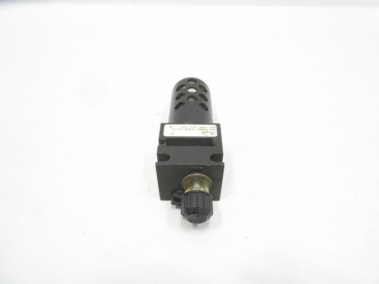 Filtre Pneumatique Watts Fluidair L75-04B - 1/2 Pouce NPT, Pression 150 Psi - Neuf D'origine