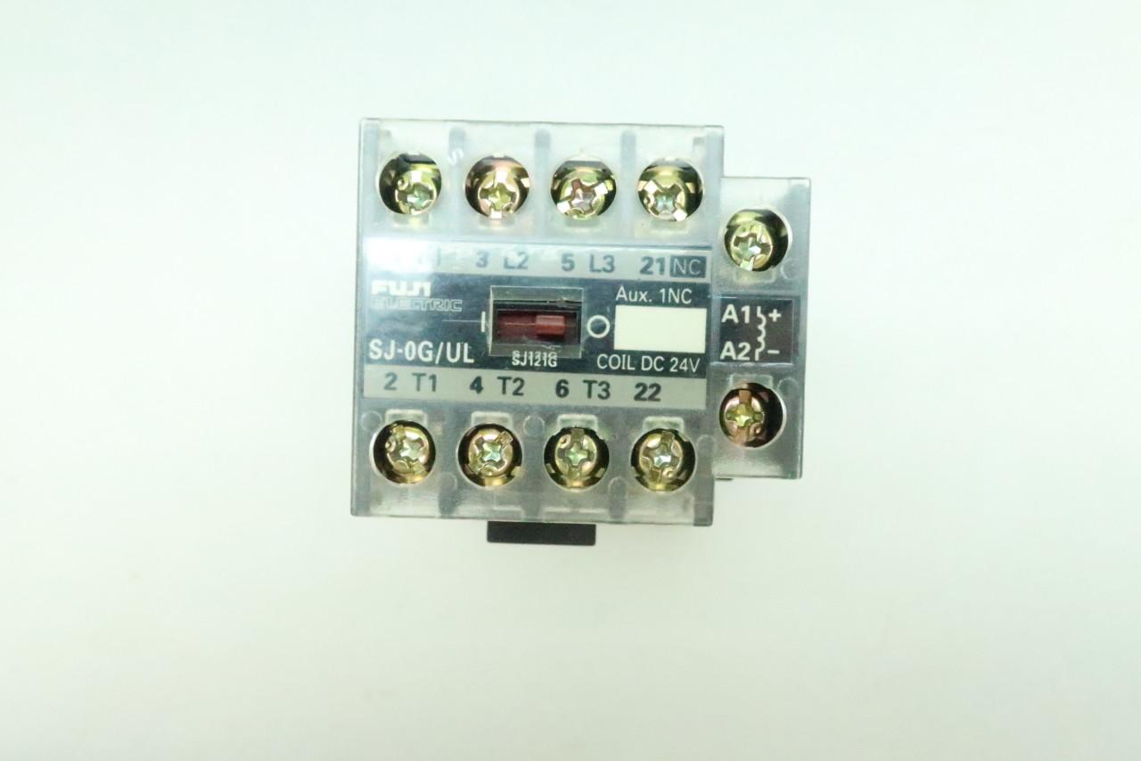 24V Fuji Electric SJ-0G Bobina magnética Contactor 