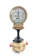 HERSEY LIQUID FLOW METER 0-5GAL 1-1/4IN NPT