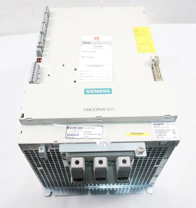 SIEMENS 6SN1145-1BA01-0DA1 SIMODRIVE INFEED/REGENERATIVE FEEDBACK MODULE VER D