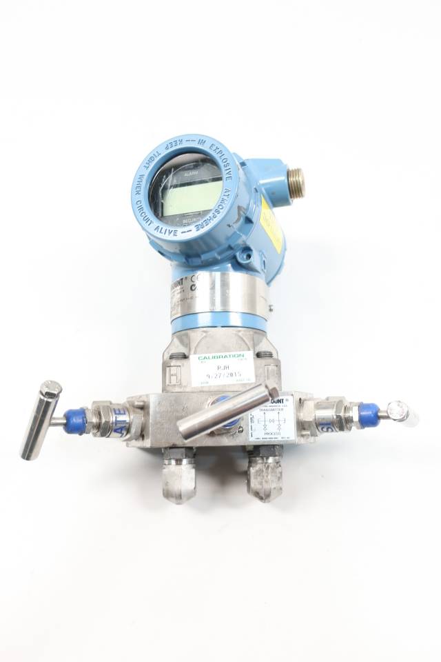 ROSEMOUNT CG2A22A1AM5 DIFFERENTIAL PRESSURE TRANSMITTER 0250INH2O 10.555VDC