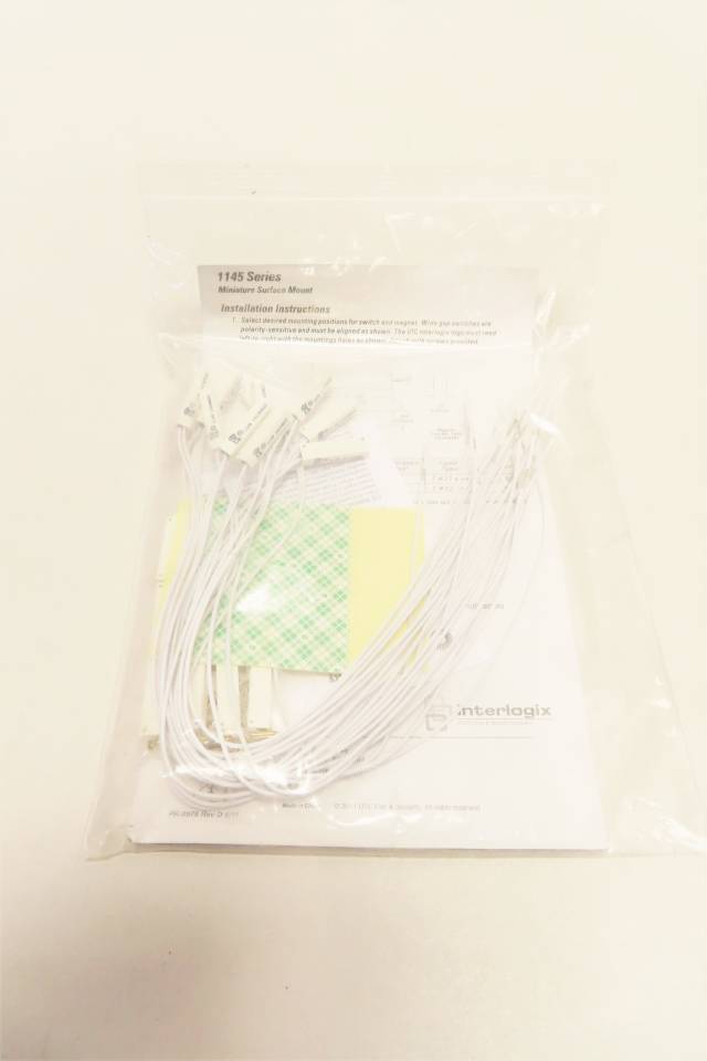 PACKAGE OF 10 INTERLOGIX 1145 MINIATURE SURFACE MOUNT CONTACT PROXIMITY SWITCH