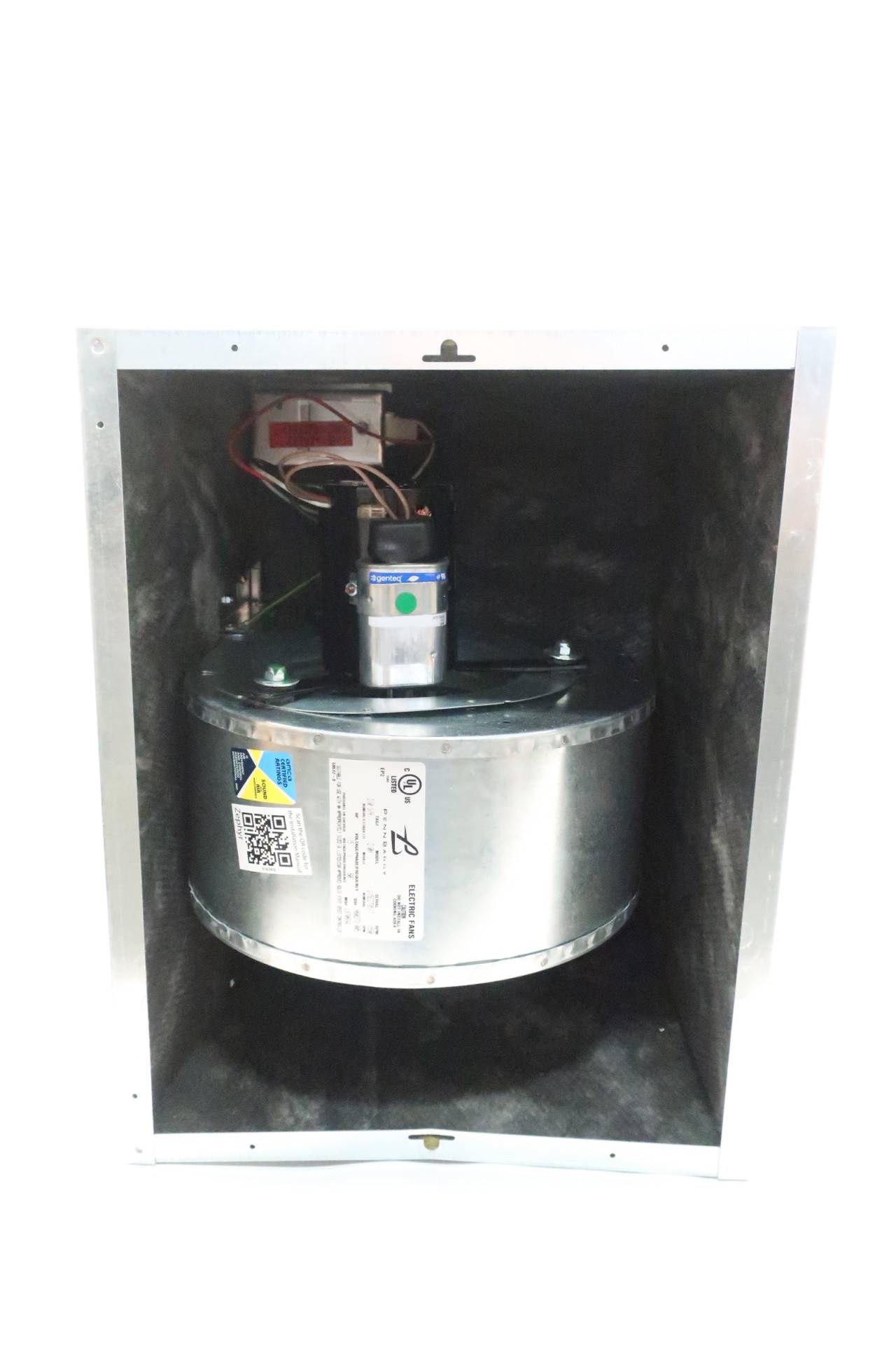 Pennbarry Z10h Zephyr Ceiling Exhaust Fan 115v Ac