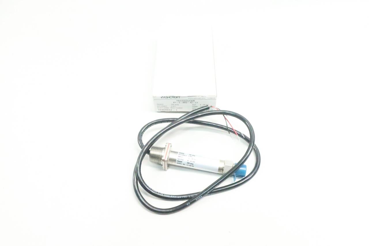 Ashcroft K13M0242C1 Pressure To Current Transducer 420ma 150psi