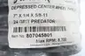 SET OF 5 ARC 807045801 DEPRESSED CENTER WHEEL 7IN X 1/4IN X 5/8IN 24 GRIT thumbnail 5