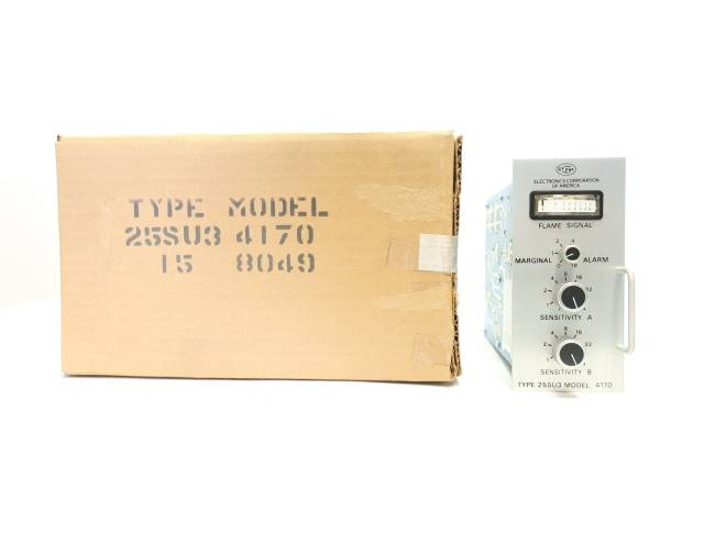 FIREYE 25SU3-4170 FLAME SIGNAL AMPLIFIER CONTROLLER MODULE