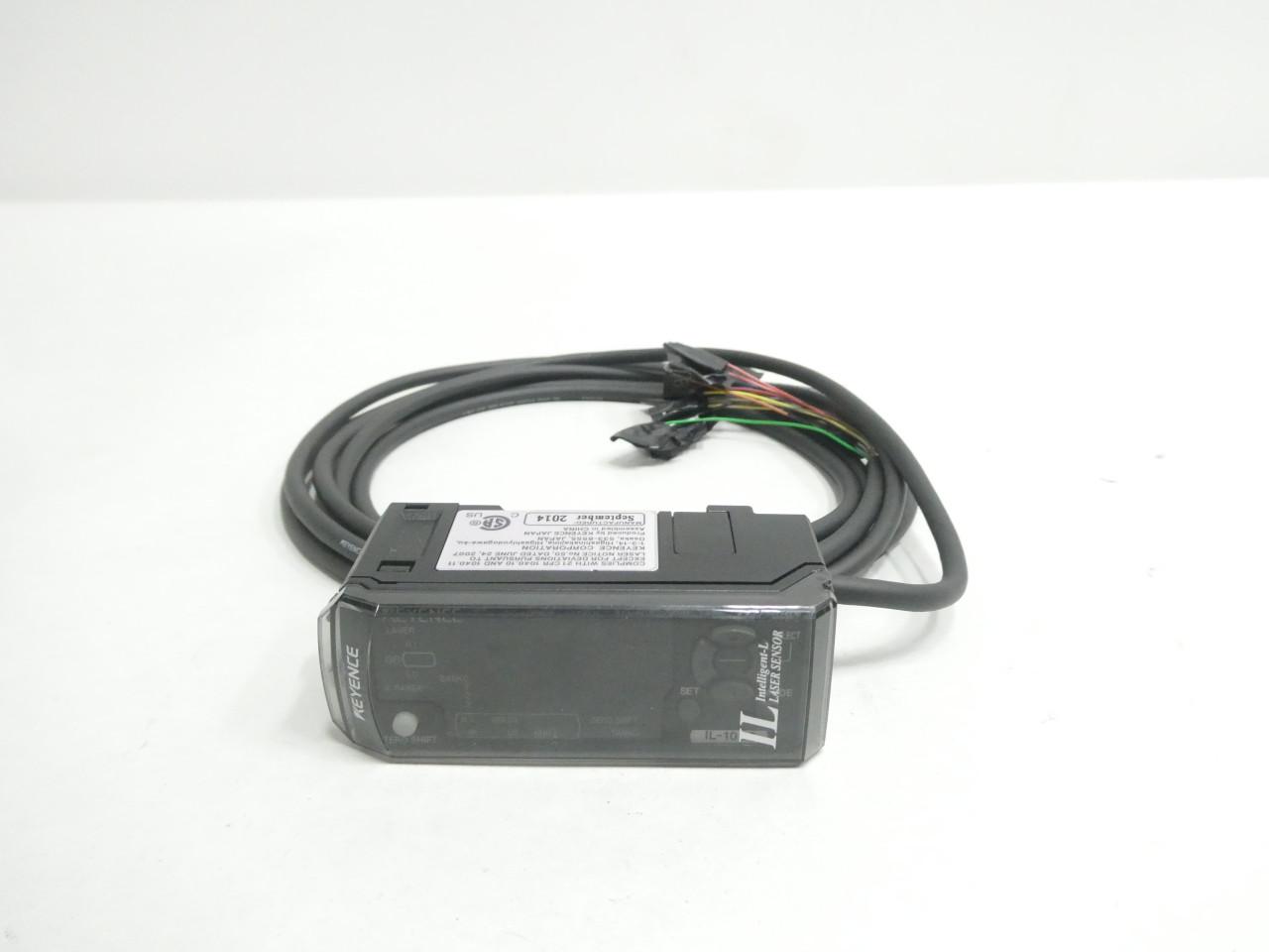 Keyence IL-1000 IL-1000 Amplifier Unit, DIN-Rail Mount Type — Sensores de proximidad e inductivos