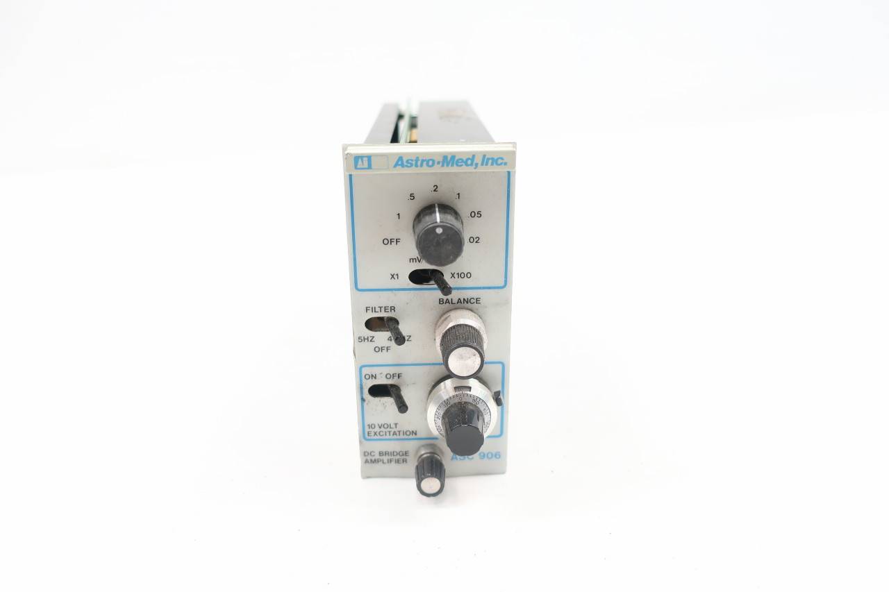 Astro-med ASC-906 Dc Bridge Amplifier