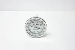 TEL-TRU 38101514 GT500R BIMETAL THERMOMETER 5IN DIAL 1/2IN NPT 15IN STEM 0-250F