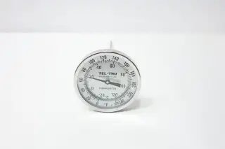 TEL-TRU 38101514 GT500R BIMETAL THERMOMETER 5IN DIAL 1/2IN NPT 15IN STEM 0-250F