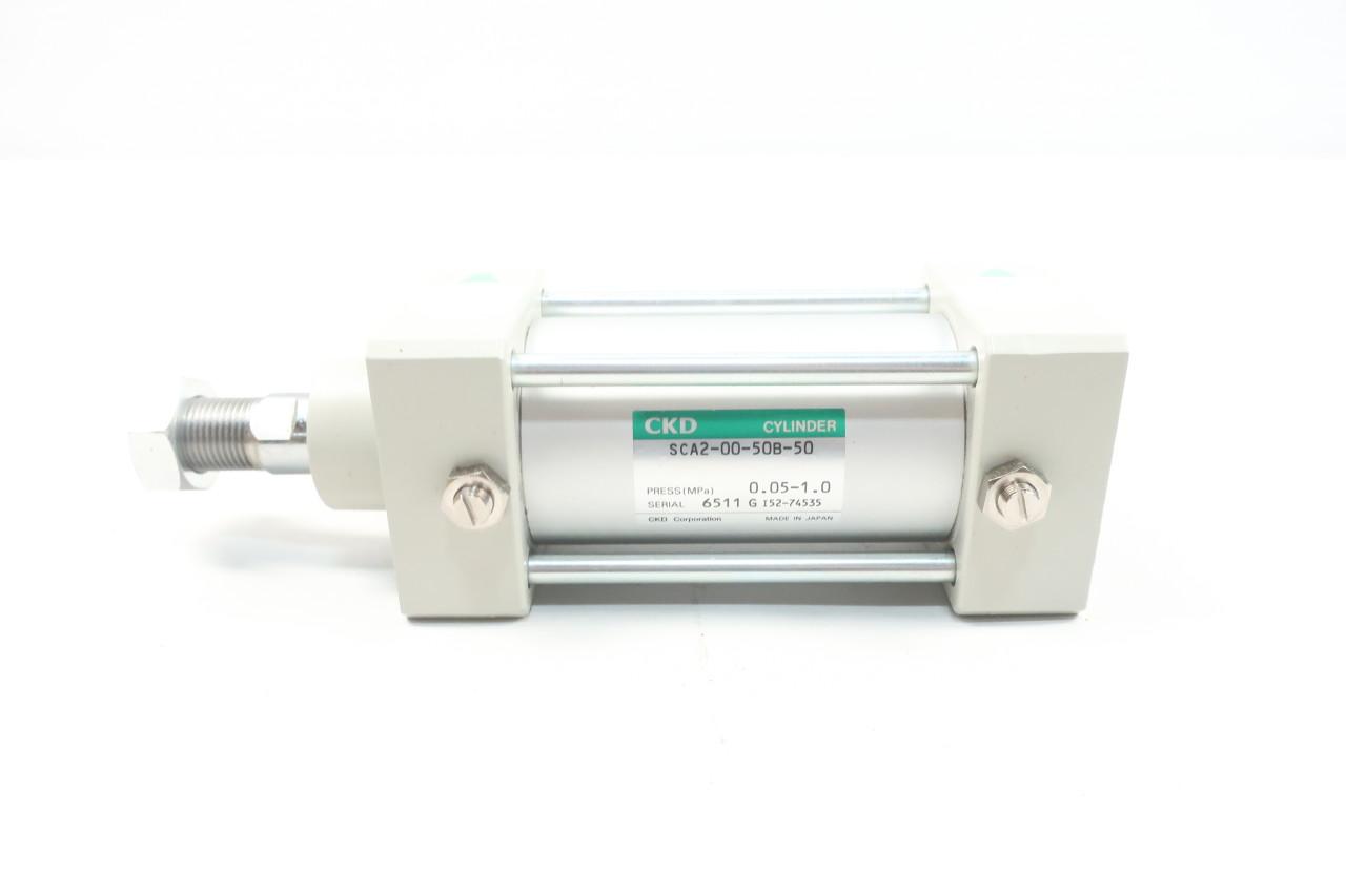 Details about   Ckd SCA2-00-50B-50 Pneumatic Cylinder 20mm 0.5-1.0mpa 50mm 