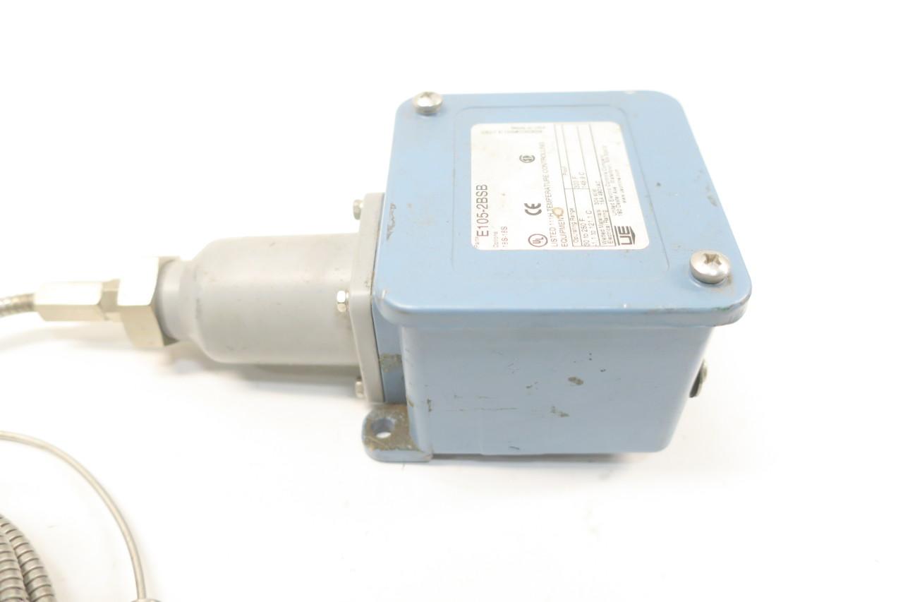 Neuf en Boîte * United Electric E105-2BSB Interrupteur à température 30-250 F 15 A 480VAC 