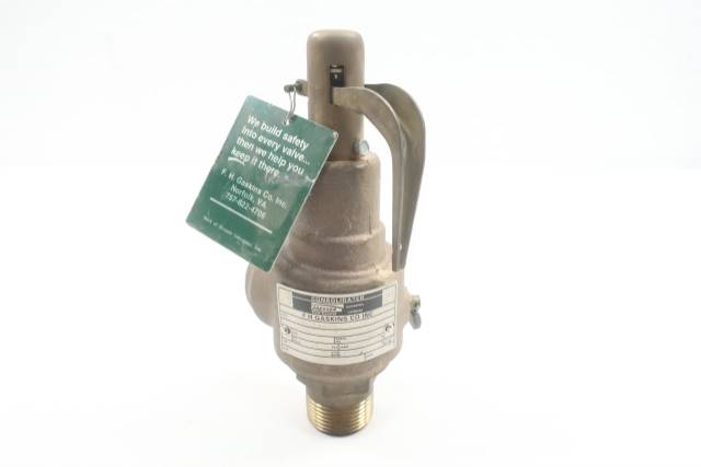 Dresser 1541e Xmy1 Consolidated Safety Valve 521gpm 137psi 1in Npt