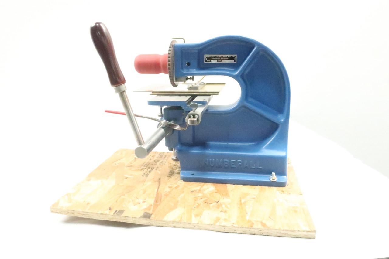 Numberall Stamp Tool 40B Manual Metal Stamp And Lettering Machine