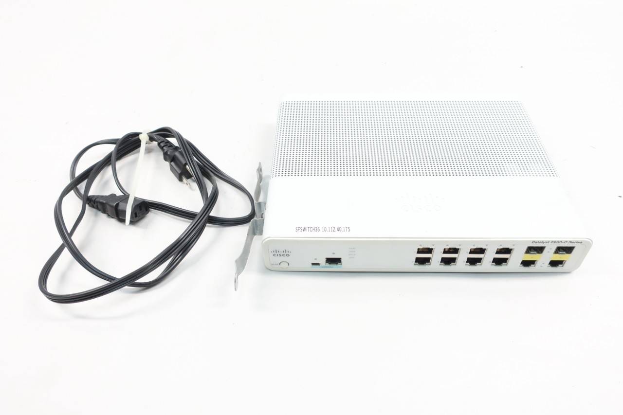Switch Cisco Catalyst WS C2960C 8TC L   Siêu Thị Viễn Thông