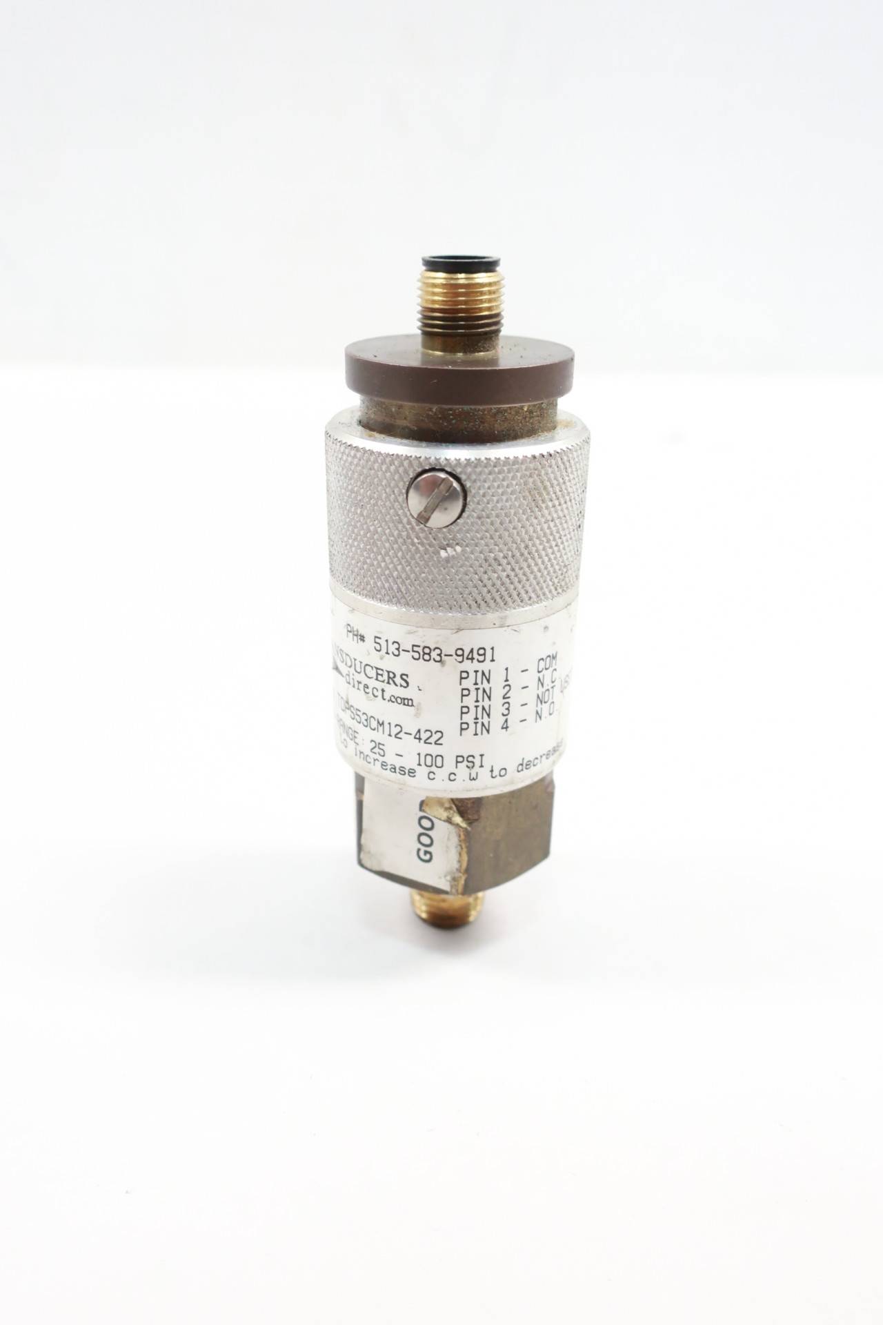 Transducers Direct TDPS53CM12422 Transducer 25100psi