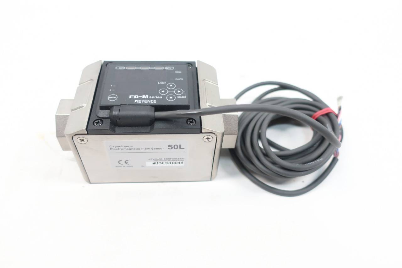 Keyence FDM50AYP Capacitance Flow Sensor 24vdc