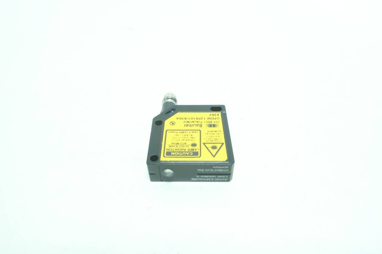 Baumer OPDM 12P5101/S35A Retro-reflective Photoelectric Sensor