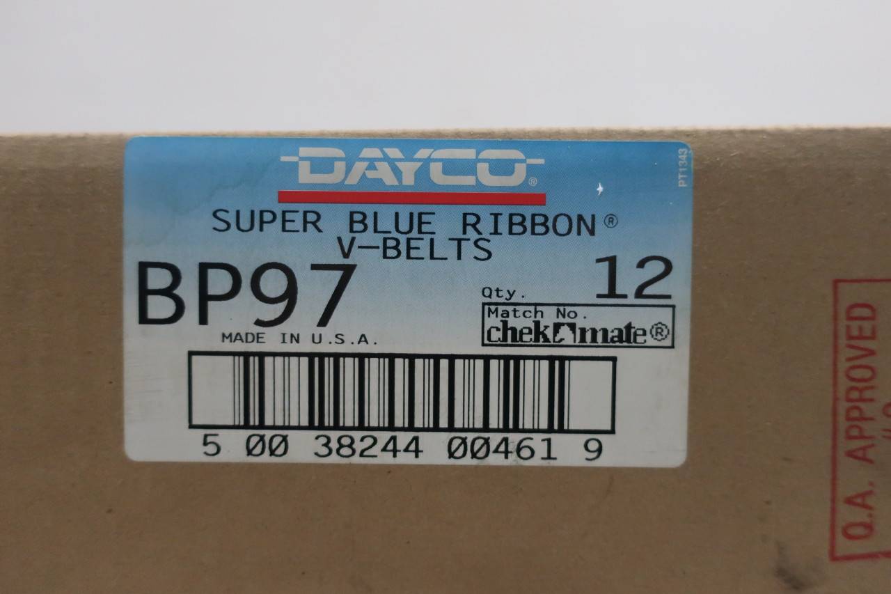 Dayco AP97 Super Blue Ribbon V-Belt 