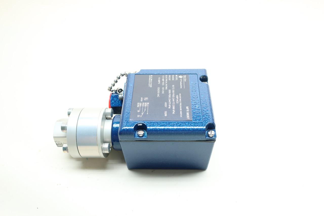 50-300Psig Range Neo-Dyn 100P14c3 Pressure Switch