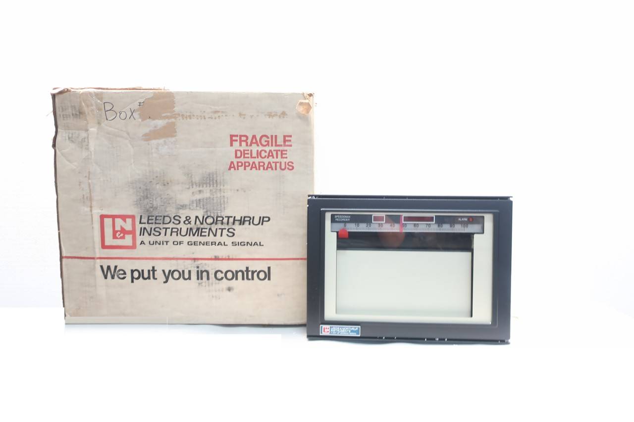 Leeds Northrup 063206 Speedomax Chart Recorder 115/230vac