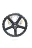 WILLIAMS 15F2 MANUAL STEEL BUTT WELD WEDGE GATE VALVE 4IN 150 thumbnail 4