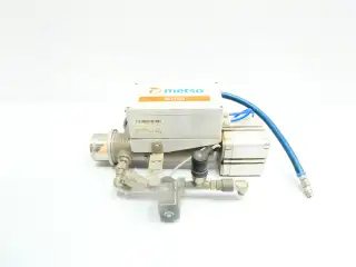 METSO SD103 K00738V1.2 ELECTRIC SAMPLE VALVE 24V-DC W/ FESTO ADVU-80-40-P-A