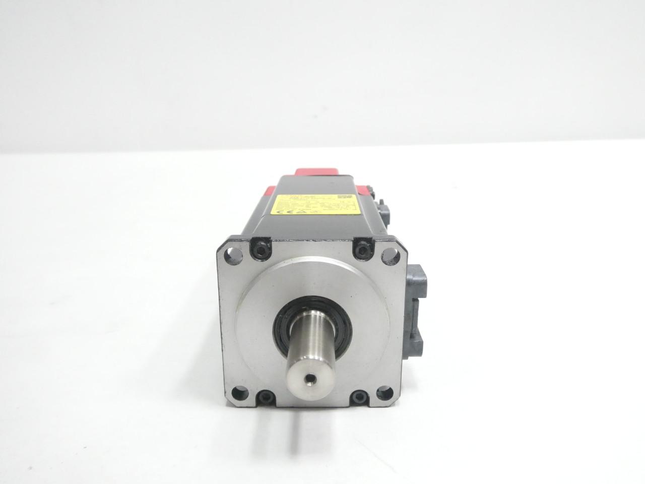 FANUC A06B-0116-B403#0100 3PH 0.5KW 6000RPM 14MM 1.2NM 172V-AC SERVO MOTOR