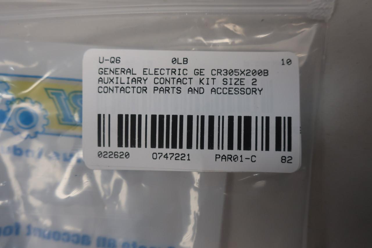 General Electric GE CR305X200B Auxiliary Contact KIT Size 2