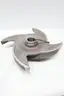 3175M 6X8-22 STAINLESS 4-VANE IMPELLER 21-1/2IN OD REPLACES GOULDS 259-64-1203 thumbnail 1