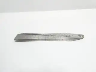 THE L.S. STARRETT CO 267 TAPER GAUGE 1/16IN