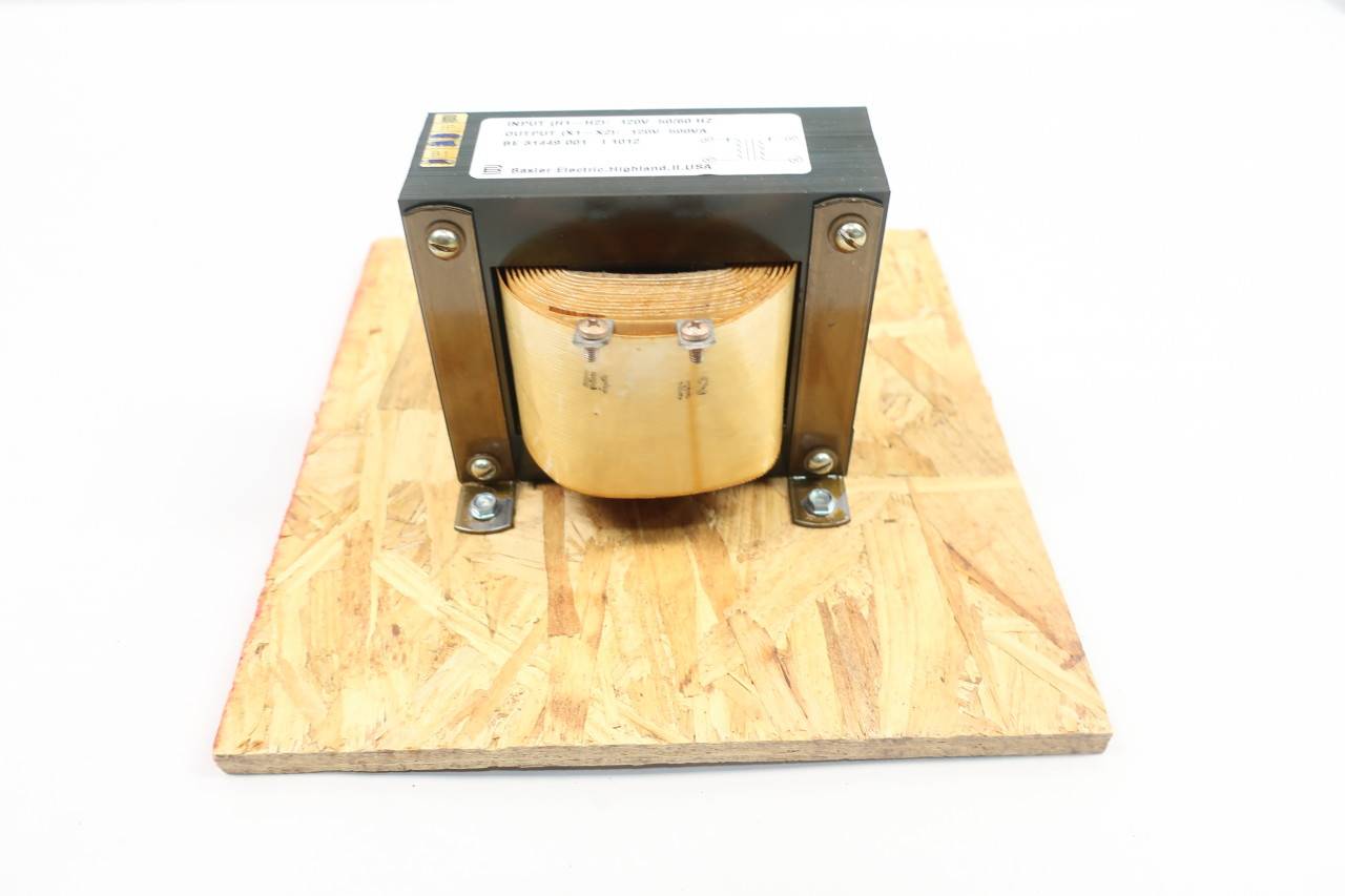 Basler Electric BE 31449 001 Isolation Transformer 500va 120v-ac 120v-ac