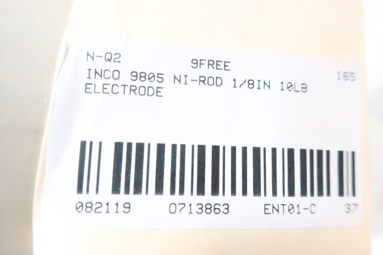 Inco 9805 Ni-rod 1/8in 10lb Electrode 
