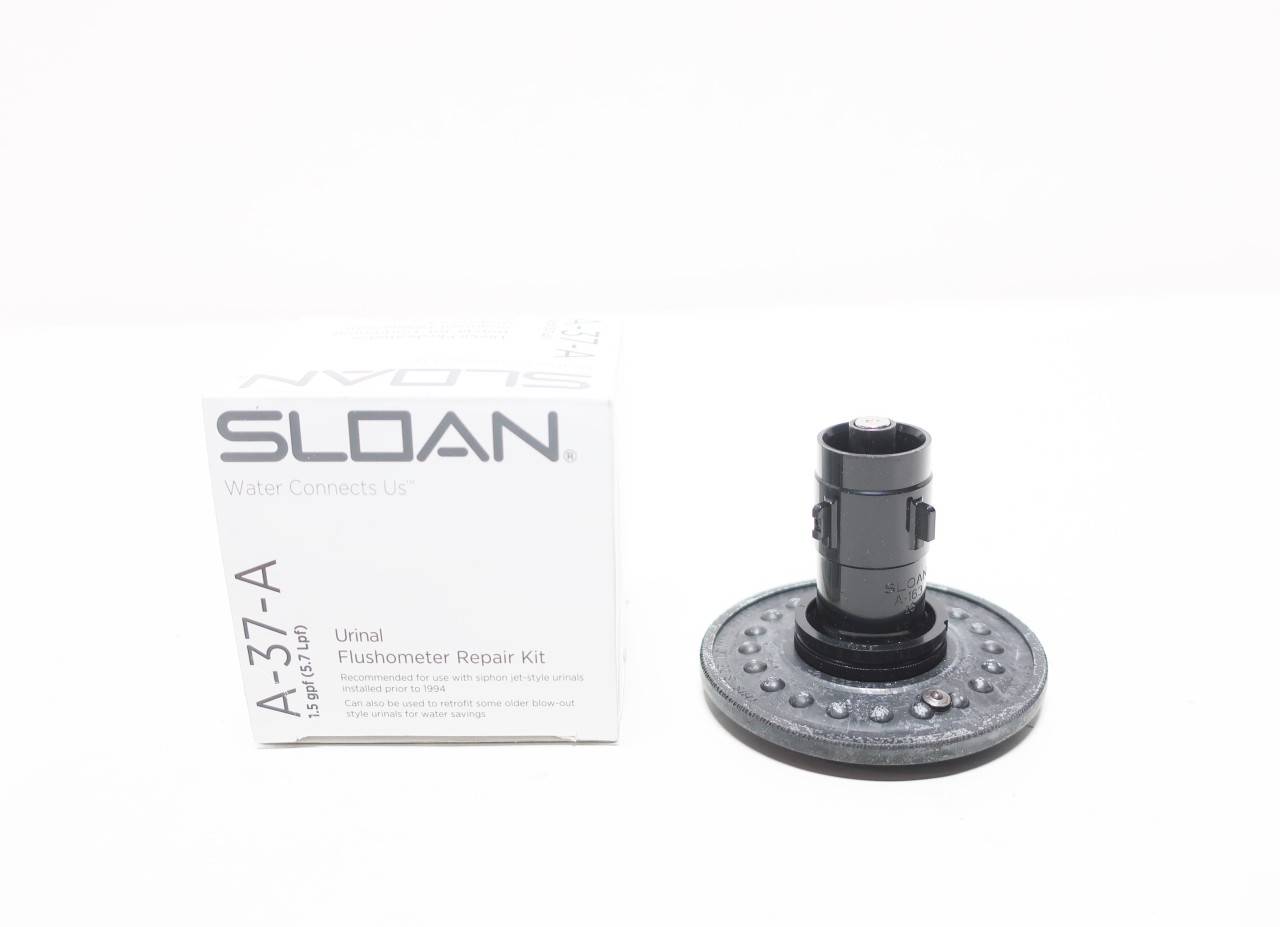 Sloan Regal A-37-A Urinal Diaphragm Kit – 1.5 GPF, Natural Rubber With Brass Bypass, OEM Replacement For Regal Flushometers