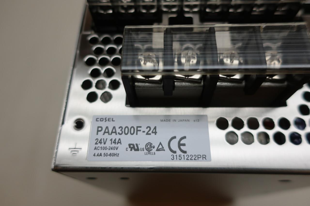 AC 100-240V USED Details about   Cosel PAA300F-24 power supply 24V 14A 