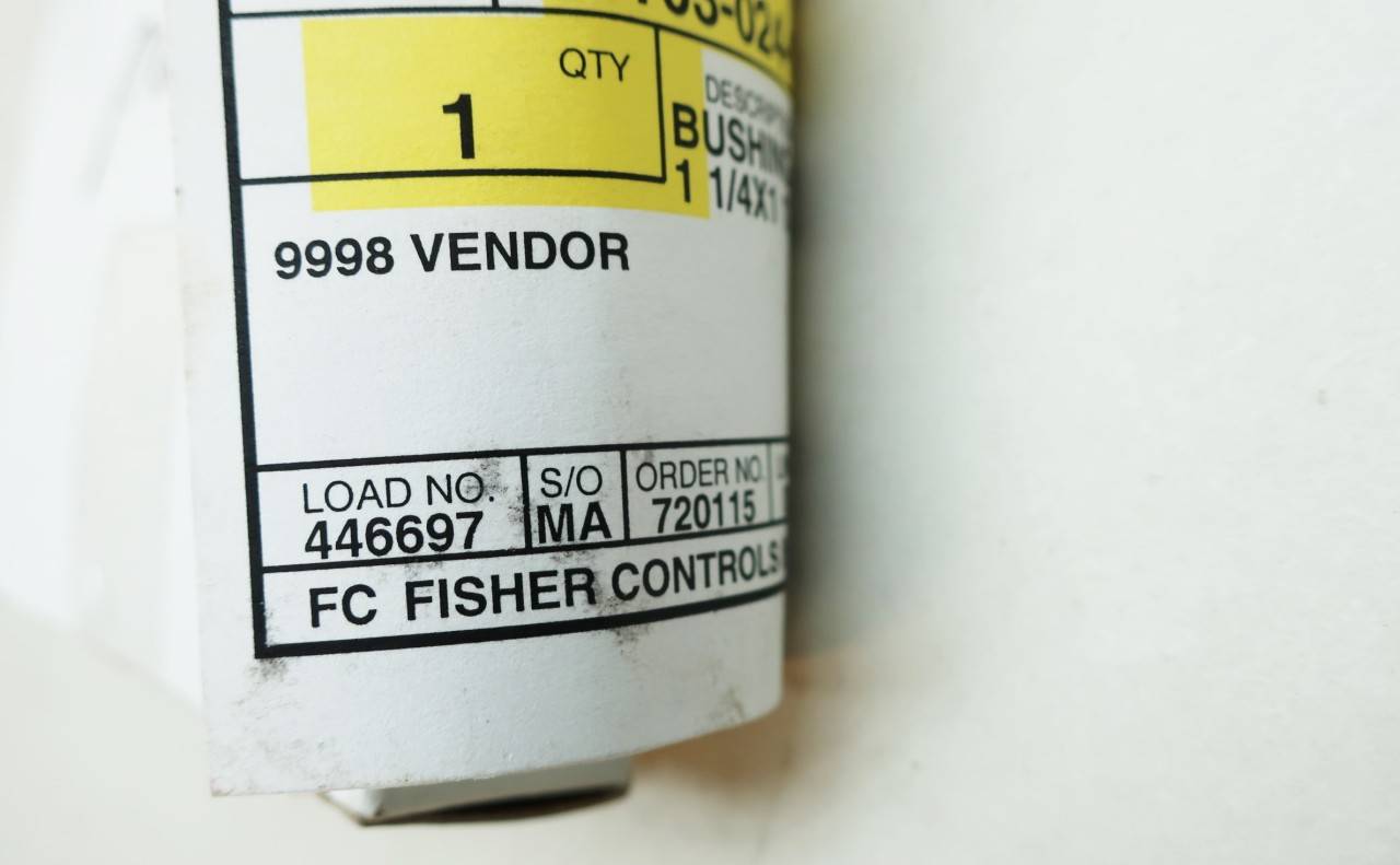 Fisher 12a9558x012 Valve Du Lined Bushing 1 1 4in X 1 13 32in X 3 4in Fisher 12a9558x012 Valve Du Lined Bushing 1 1 4in X 1 13 32in X 3 4in
