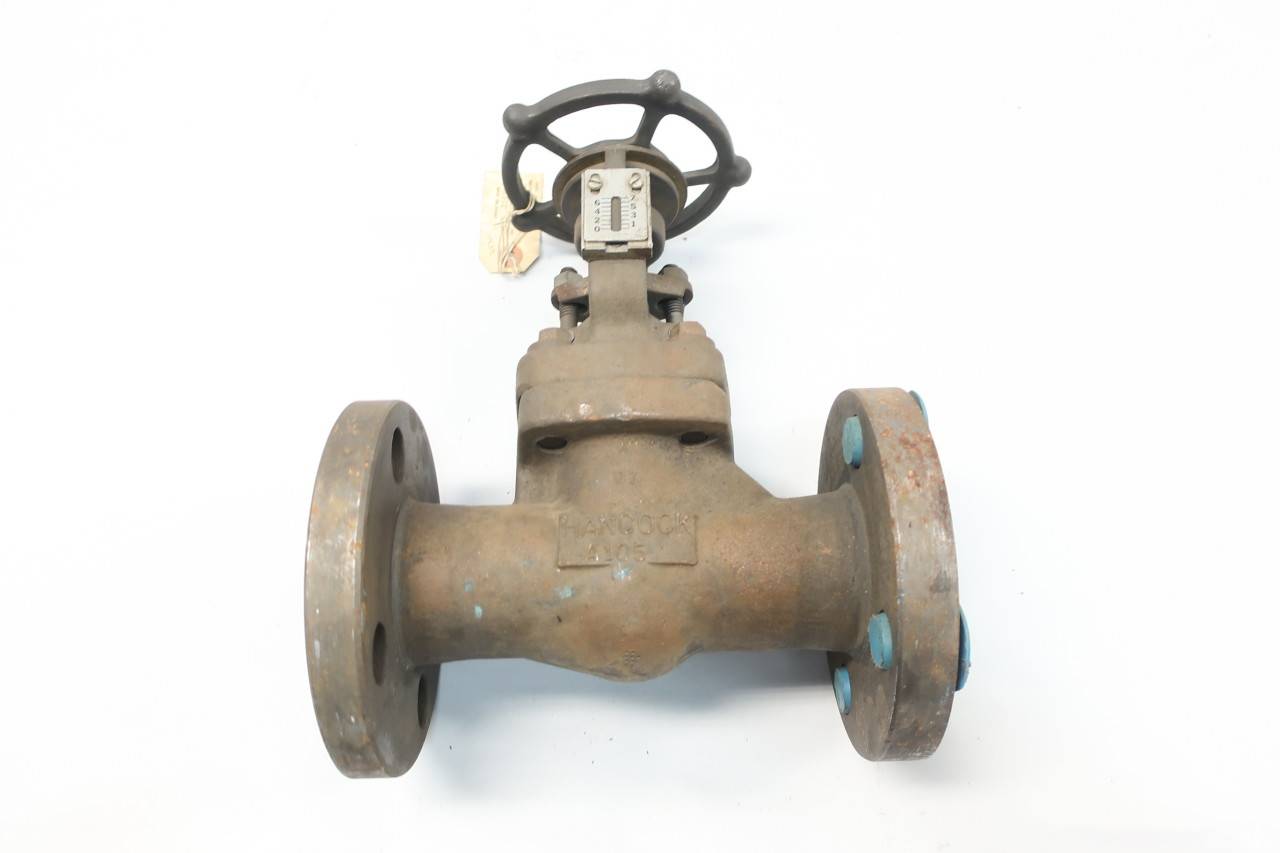 Hancock 552561 Manual Flanged Steel Flow Control Valve 11/2in 600