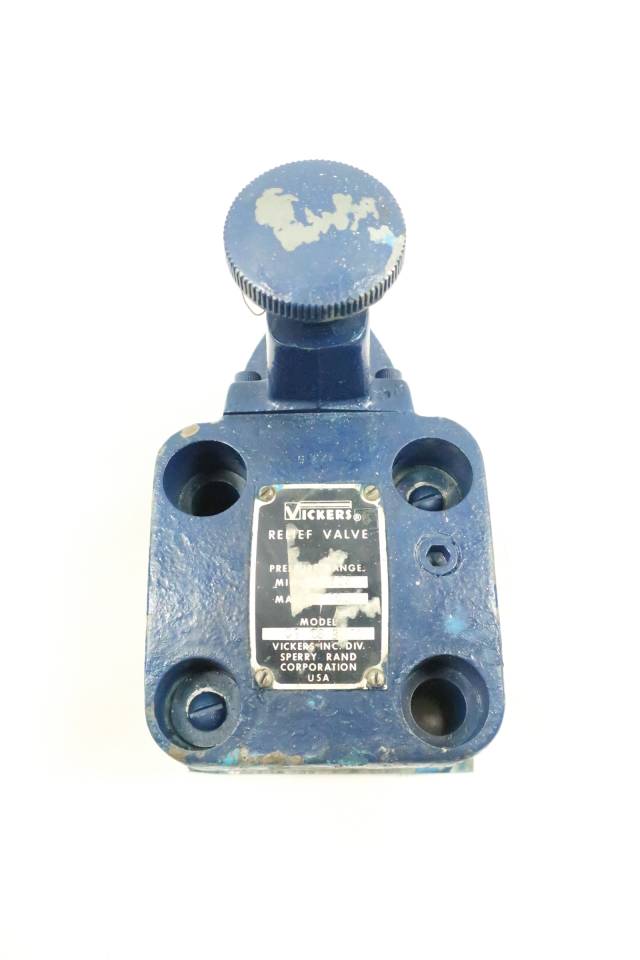 VICKERS CG06B40 HYDRAULIC RELIEF VALVE 1251000PSI D626944