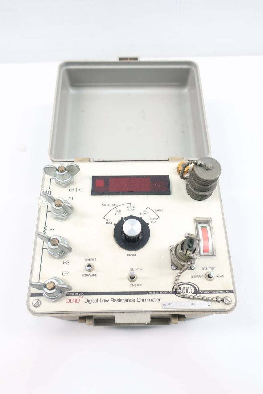 Biddle 2470003 Digital Low Resistance Ohmmeter