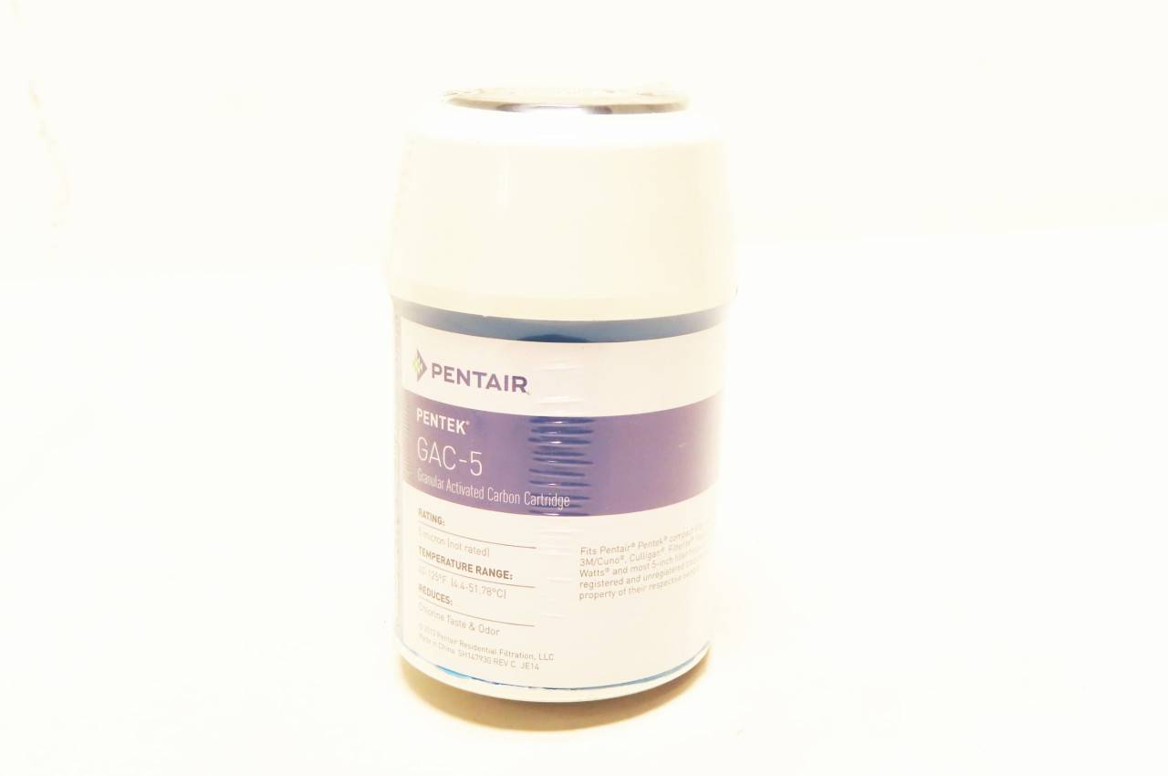 Pentair Gac 5 Pentek 4 7 8in X 2 7 8in 5 Micron Carbon Filter Cartridge Pentair Gac 5 Pentek 4 7 8in X 2 7 8in 5 Micron Carbon Filter Cartridge
