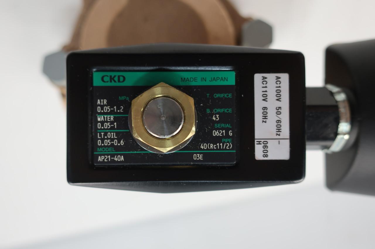 Details about   CKD 4GA121 Solenoid Valve,USED 
